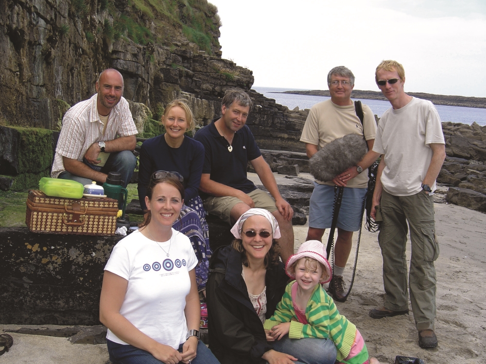 BBC filming of cooking with seaweeds